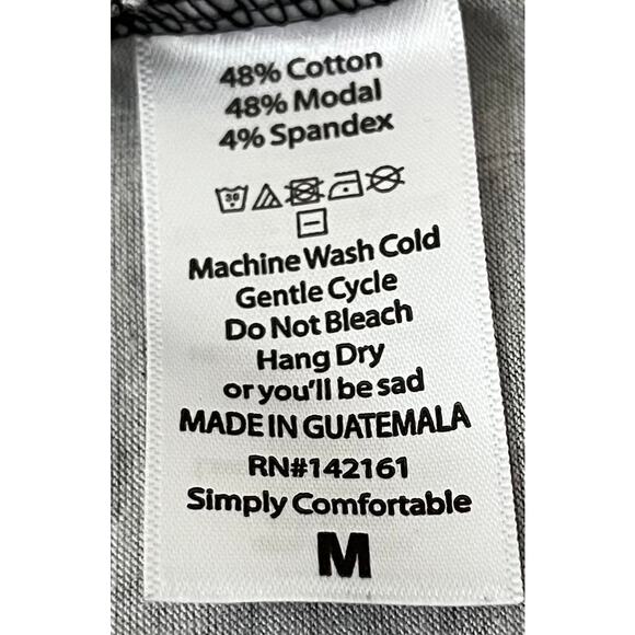 LULAROE SHORT SLV PULL-OVER CREW NECK BLOUSE, WOMENS, M-BROWN WITH GOLD ABSTRACT - Picture 11 of 11